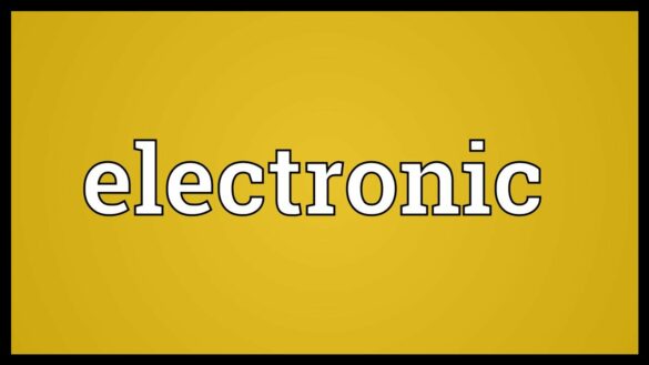 electronic means