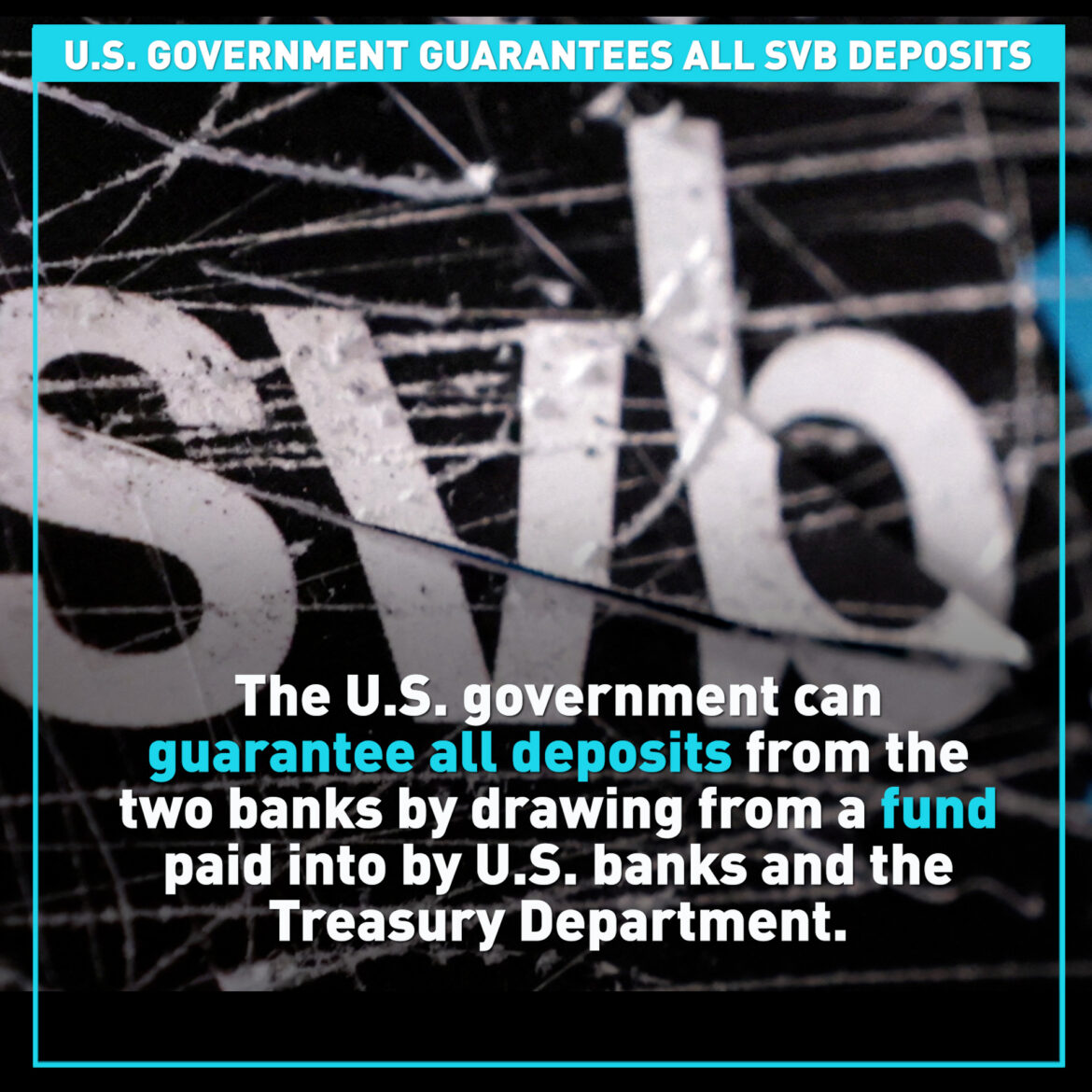 US government guarantee all deposits