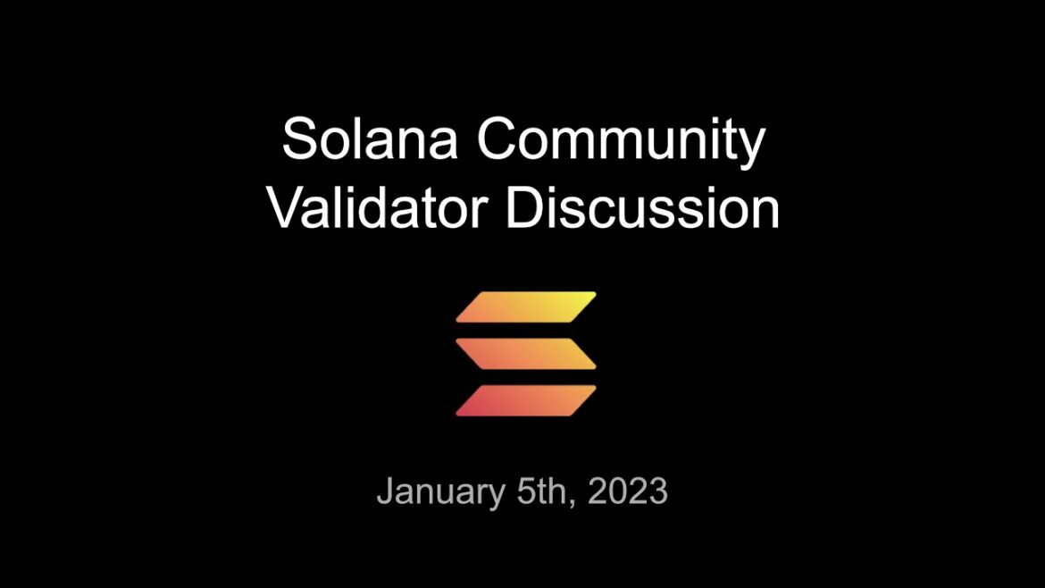 validator community